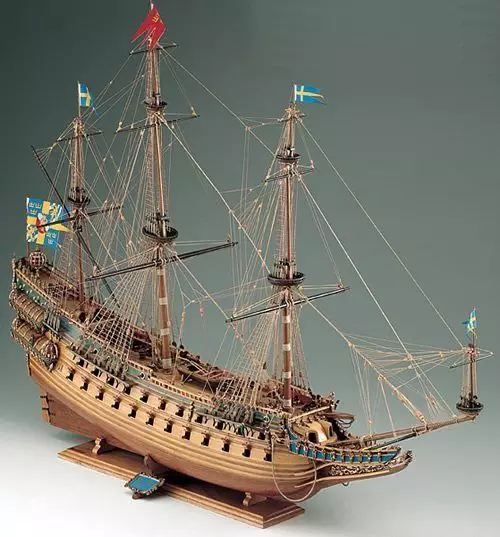 Wasa Ship Model Kit,wooden kit,boat kit,ship kit,model kit,Swedish