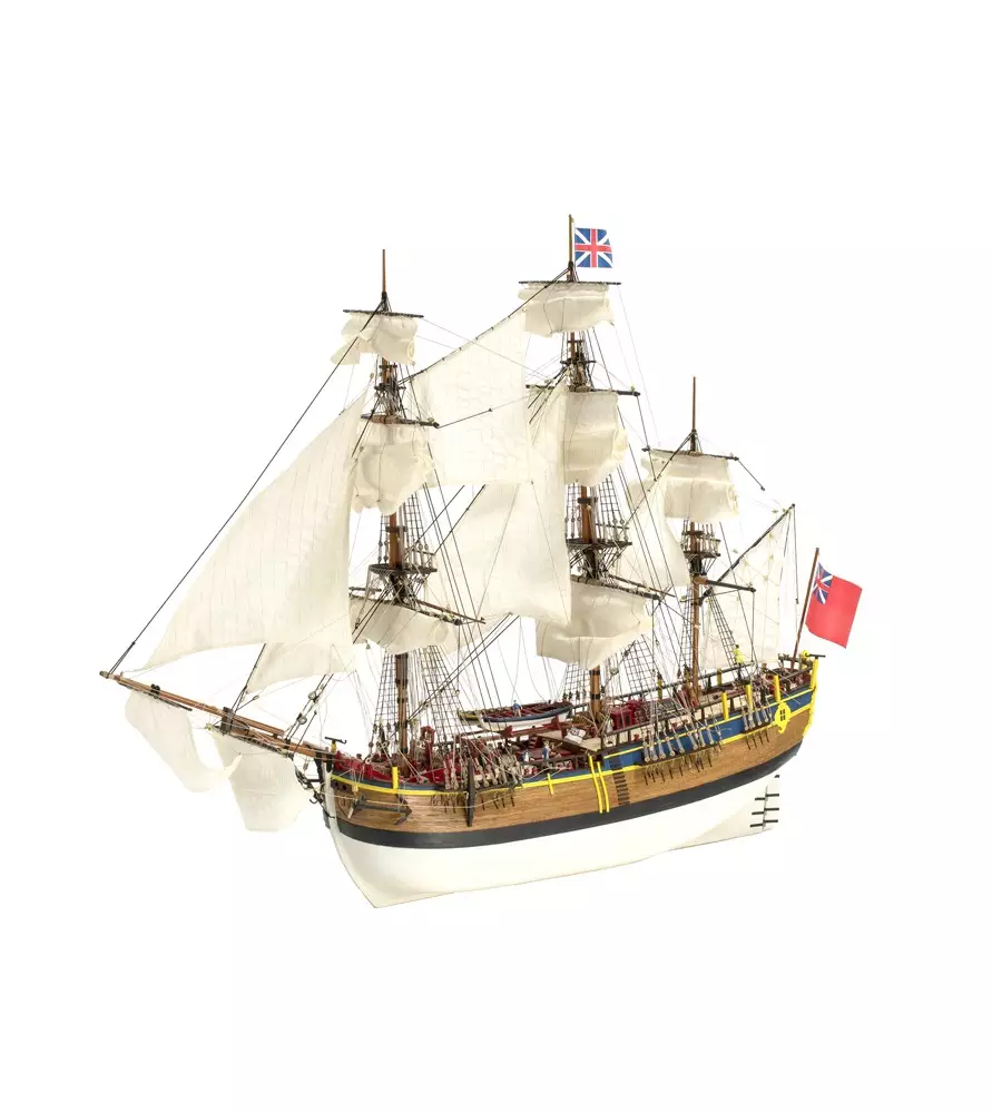 HMS Endeavour Model Boat Kit - Artesania Latina (AL22520) - US Premier ship  Models