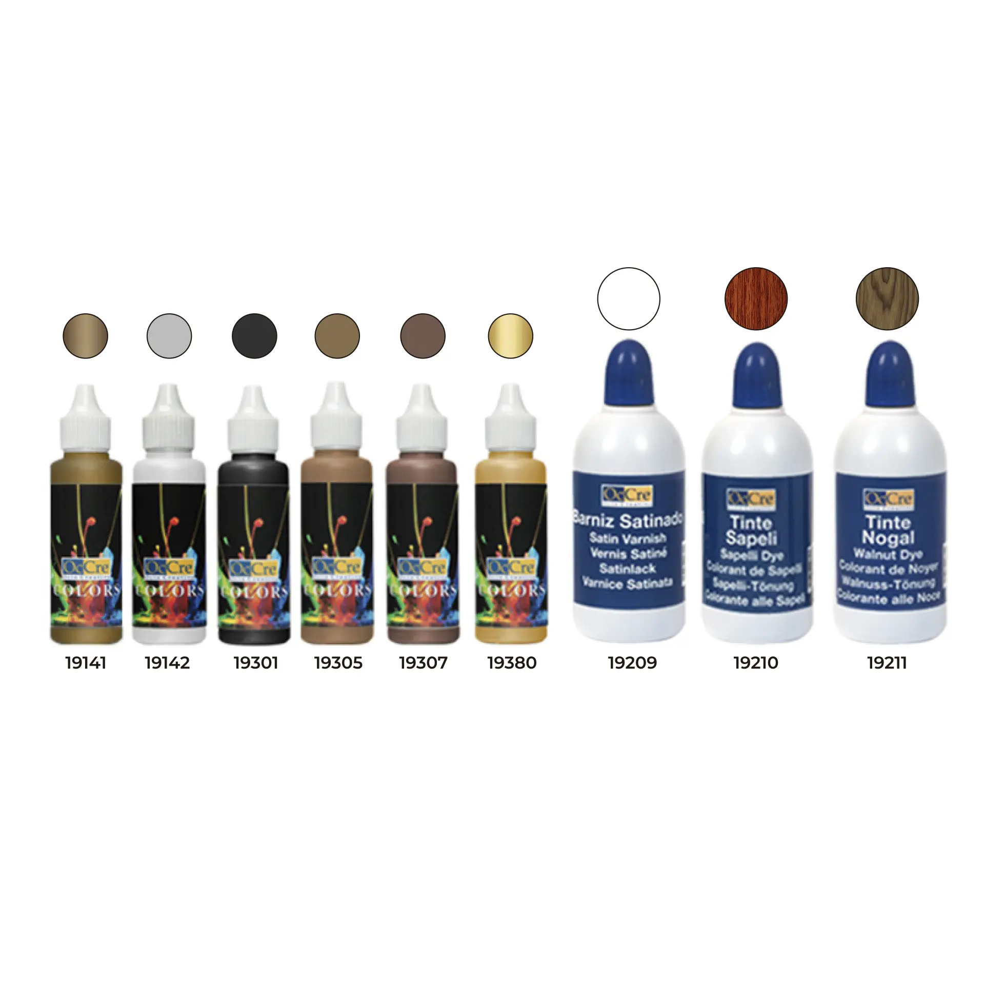 Buccaneer Water Based Acrylic Paint Pack - Occre (90511)
