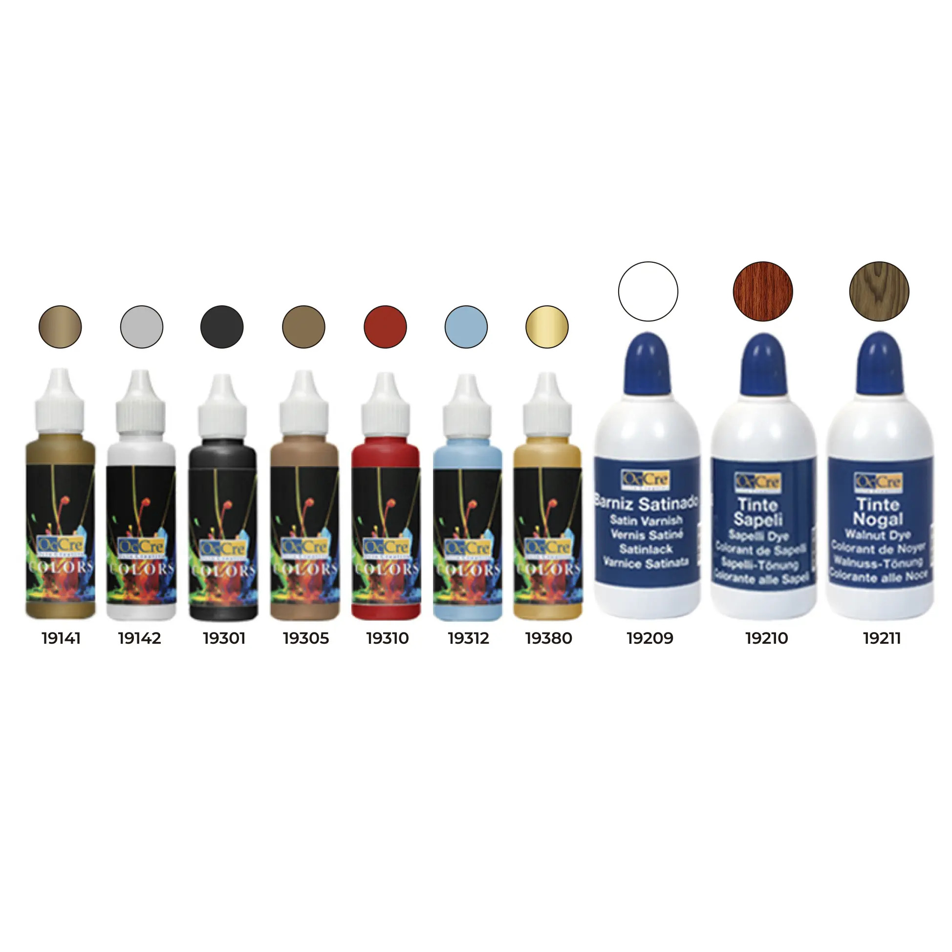 La Candelaria Water Based Acrylic Paint Pack - Occre (90517)