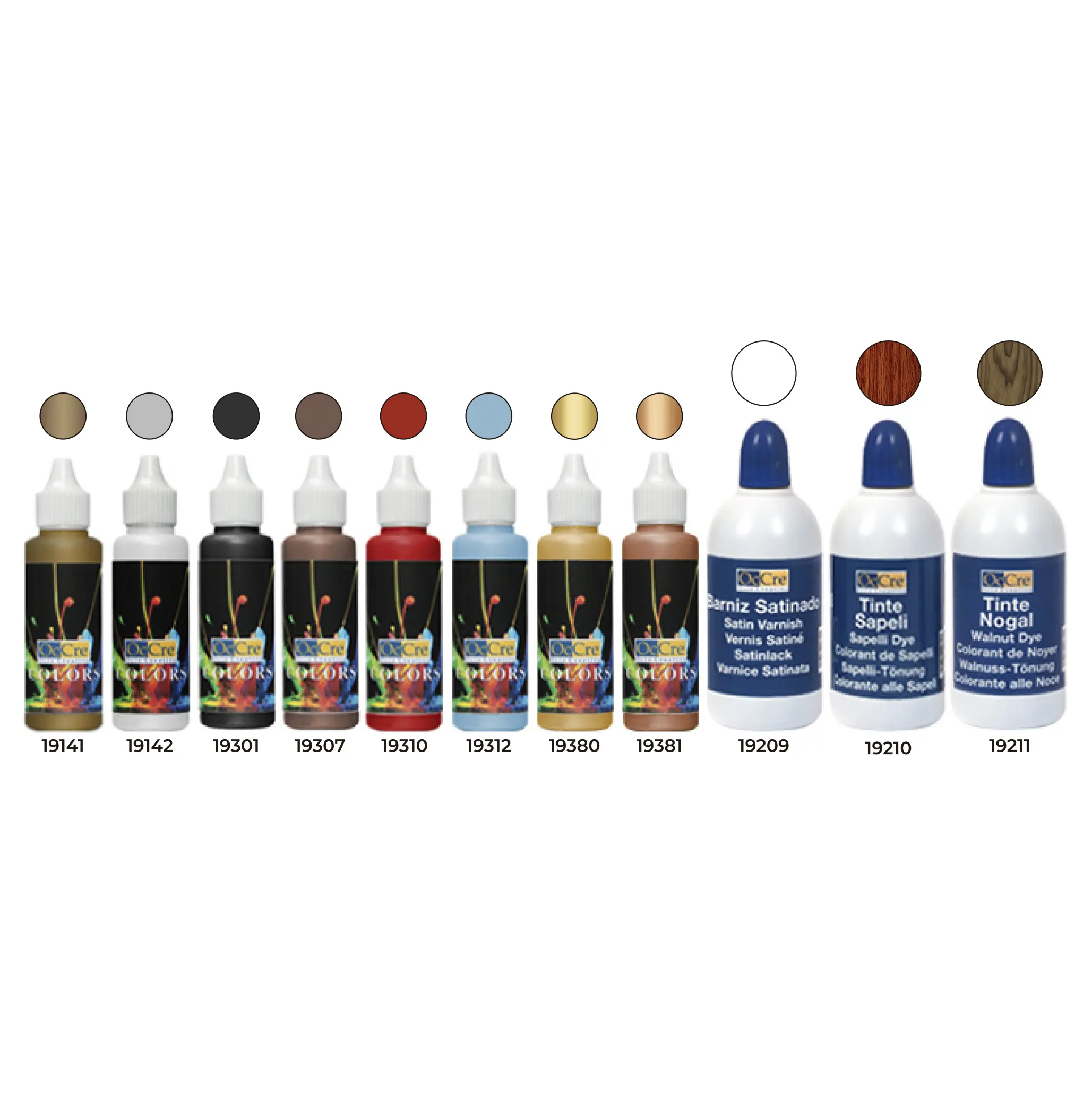 Santisima Trinidad Water Based Acrylic Paint Pack - Occre (90529)