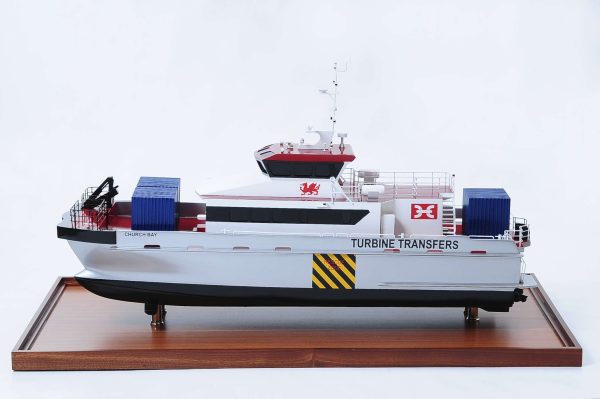 Turbine Transfer Catamaran Model