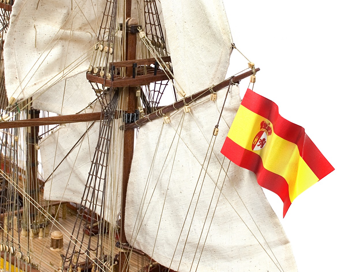 N. Senora de las Mercedes Ship Model Kit - Occre (14007) - Image 9