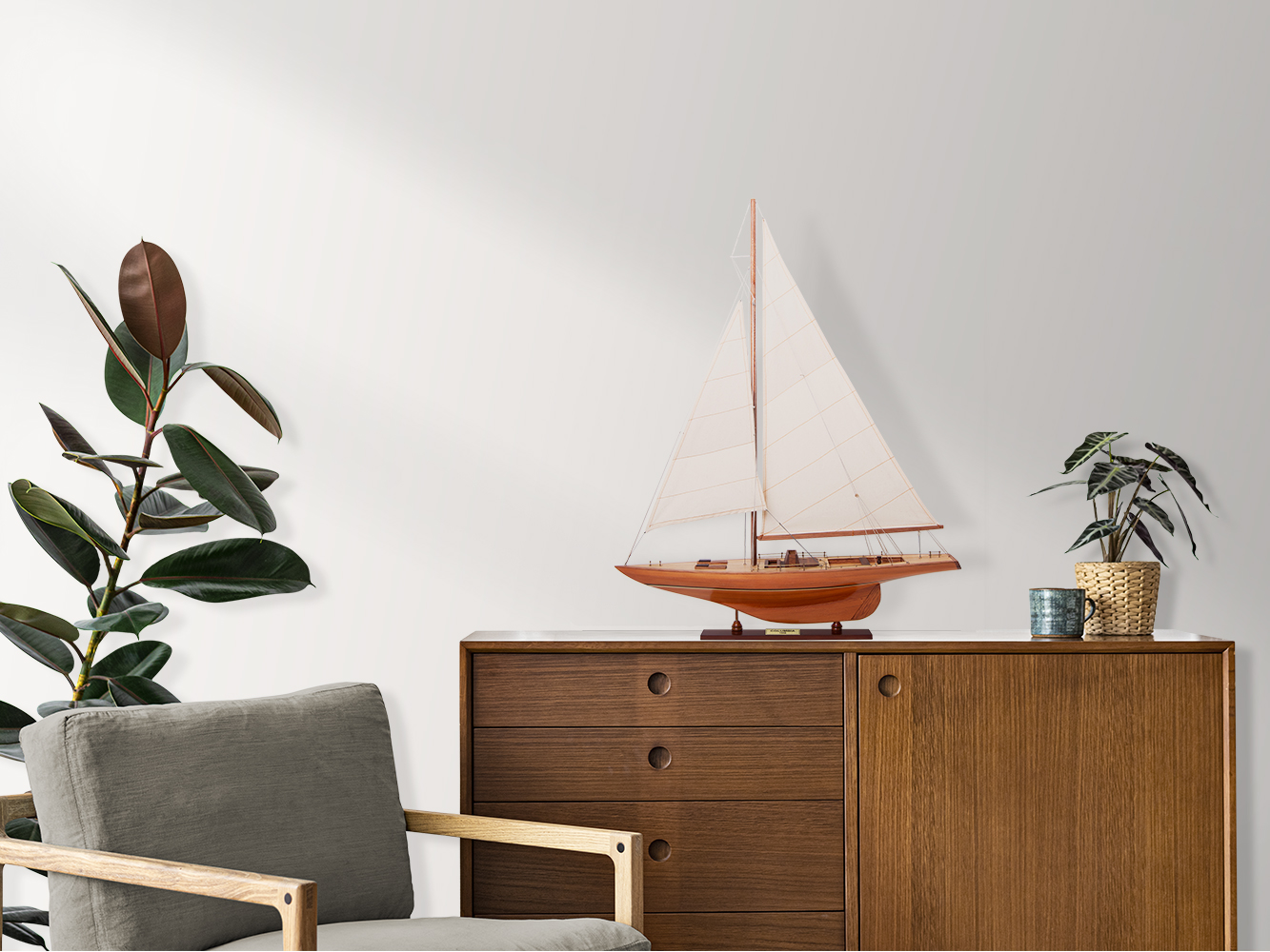 Columbia Sm Model Ship - OMH (Y011) - Image 10