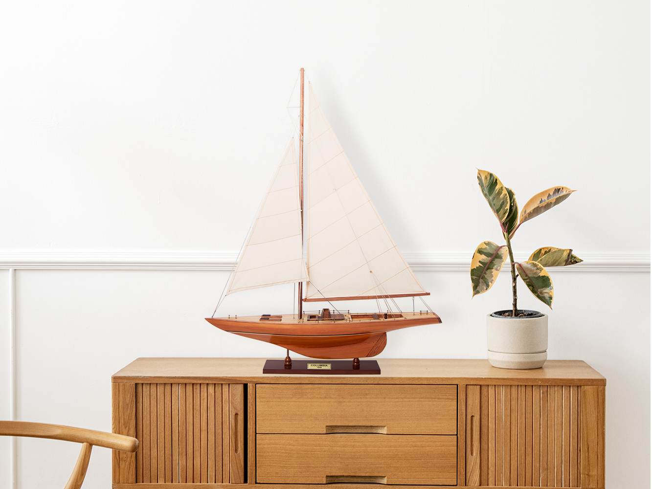 Columbia Sm Model Ship - OMH (Y011) - Image 11