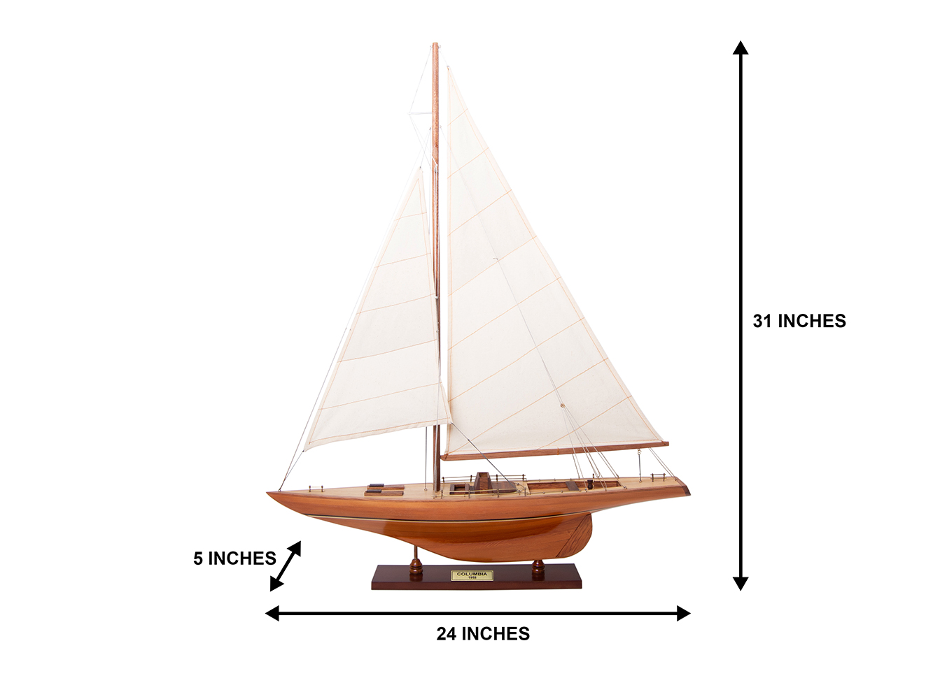 Columbia Sm Model Ship - OMH (Y011) - Image 12