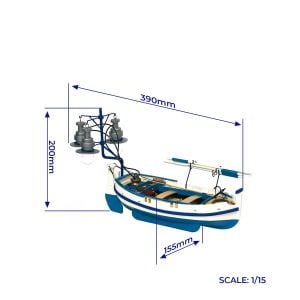 Calelia Model Boat Kit - Occre (52002)