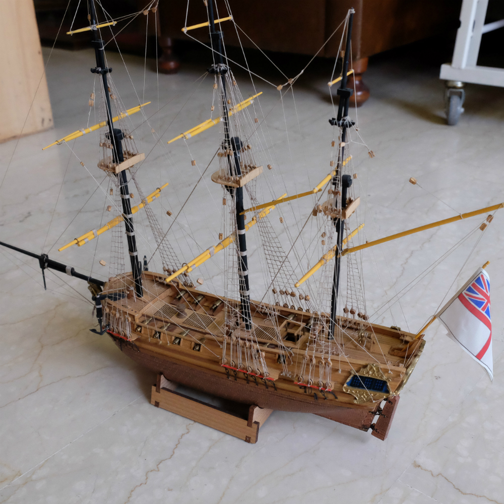 HMS President Frigate Boat Kit | Sergal 792 | Premier Ship Models USA