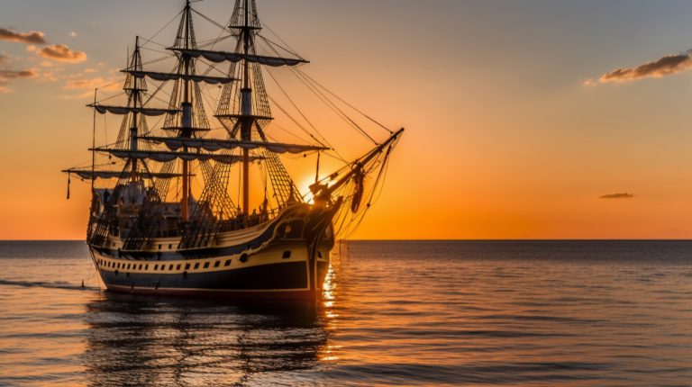 Our collection of tall ship replicas