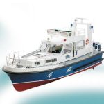 HE4 Police Boat Model Boat Kit - Krick