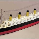 Titanic Complete Static Model Boat Kit - Mantua Models