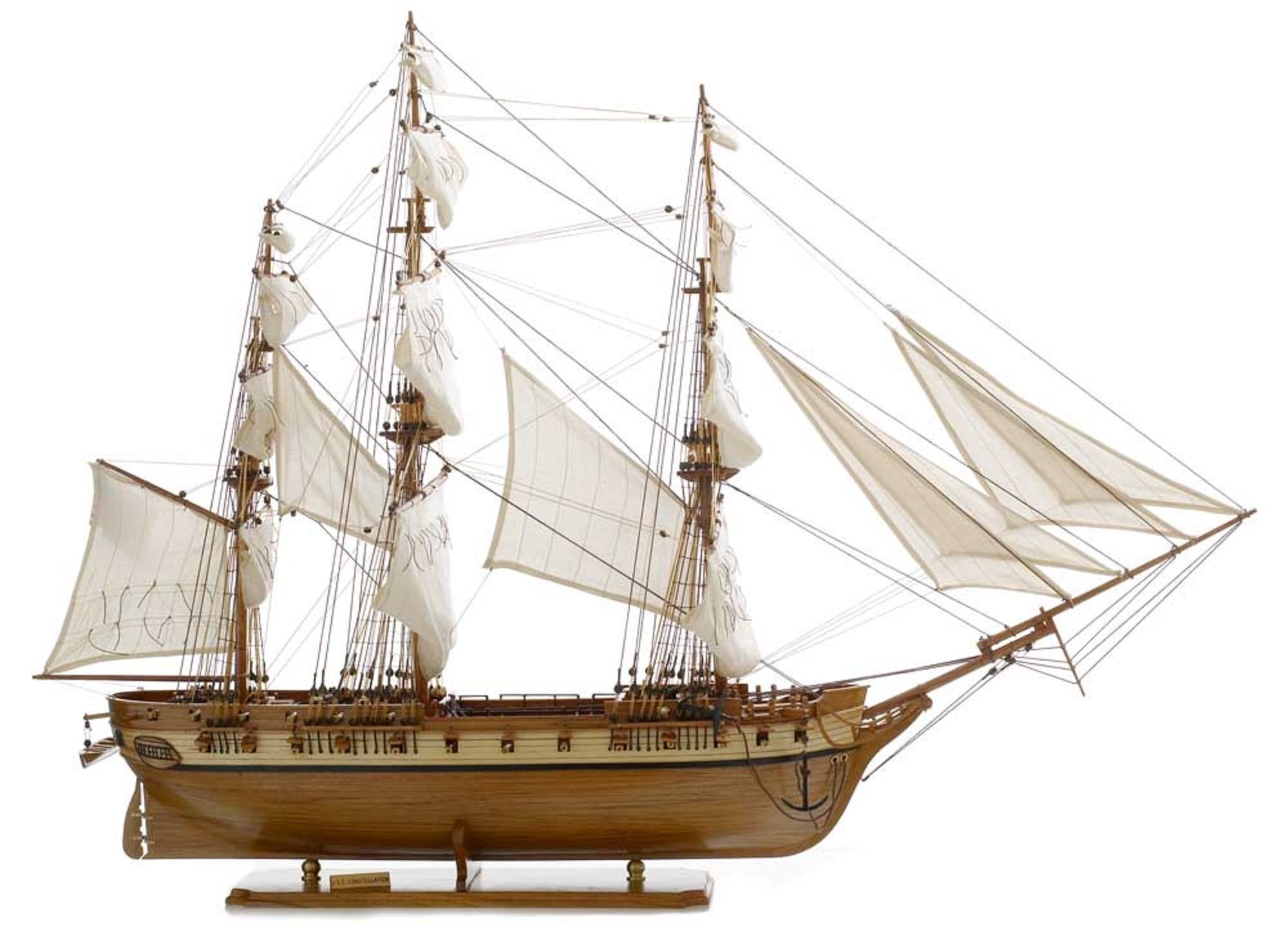 USS Constellation Display Ship Model (Superior Range) - Premier Ship Models