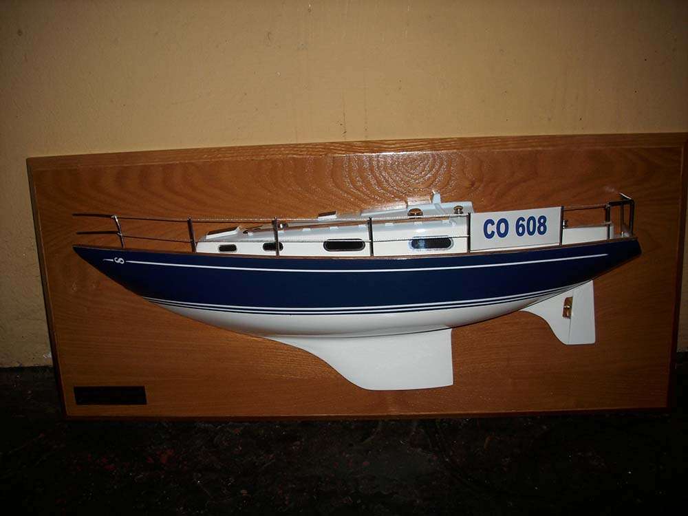Contessa 32 Half Display Ship Model - Premier Ship Models
