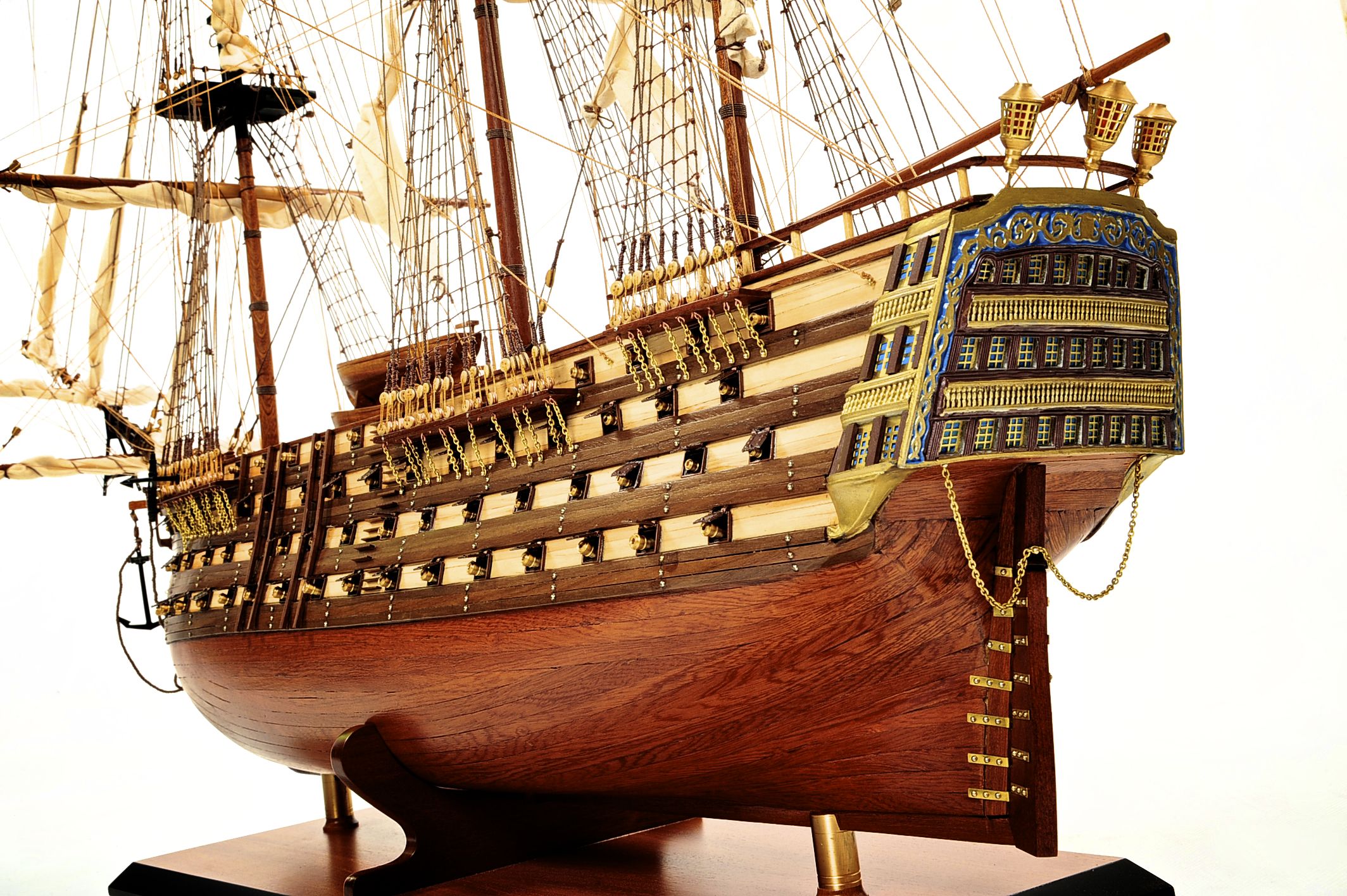 1452-6602-Santisima-Trinidad-model-ship-Superior-Range