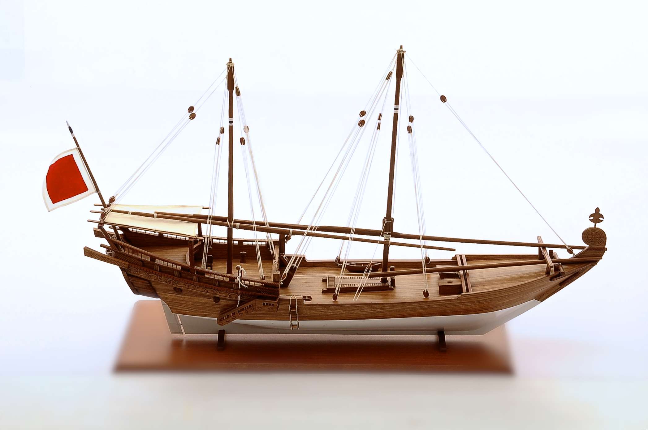 Al Baghla Dhow Display Ship Model - Premier Ship Models