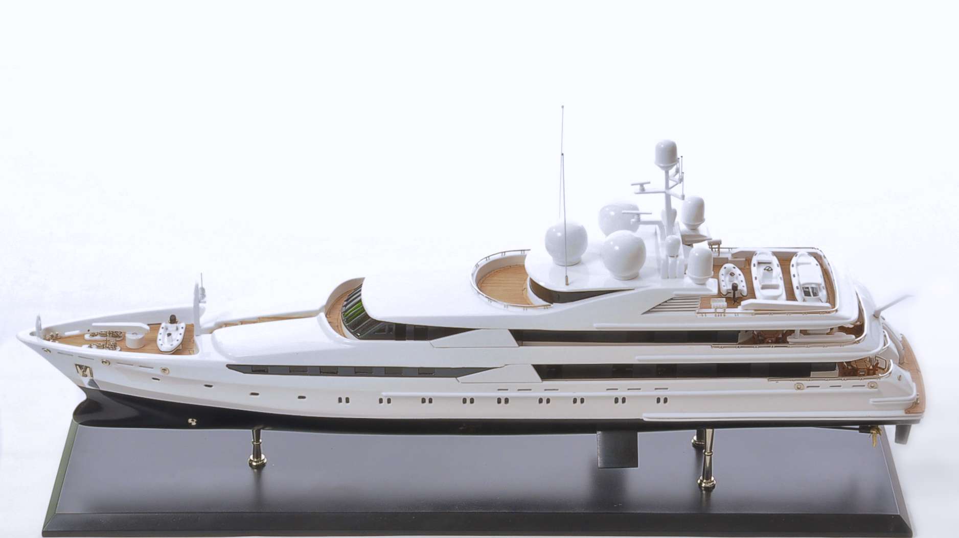 Constellation Super Yacht Display Ship Model - Premier Ship Models
