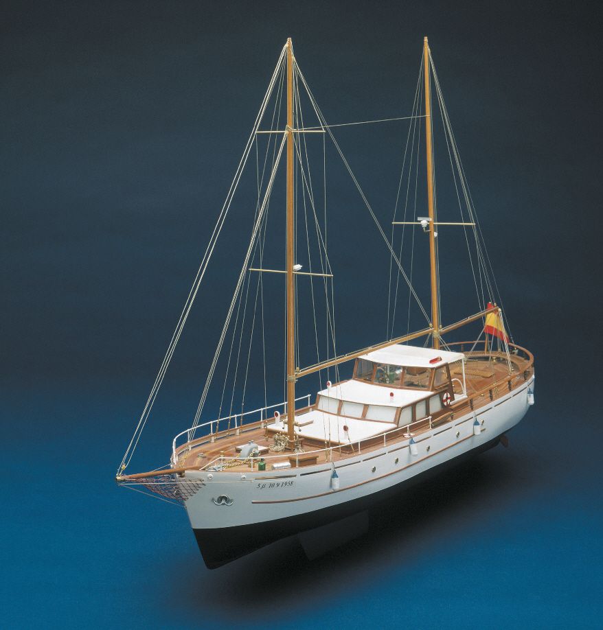 Bruma Cabin Cruiser Model Boat Kit - Mantua Models