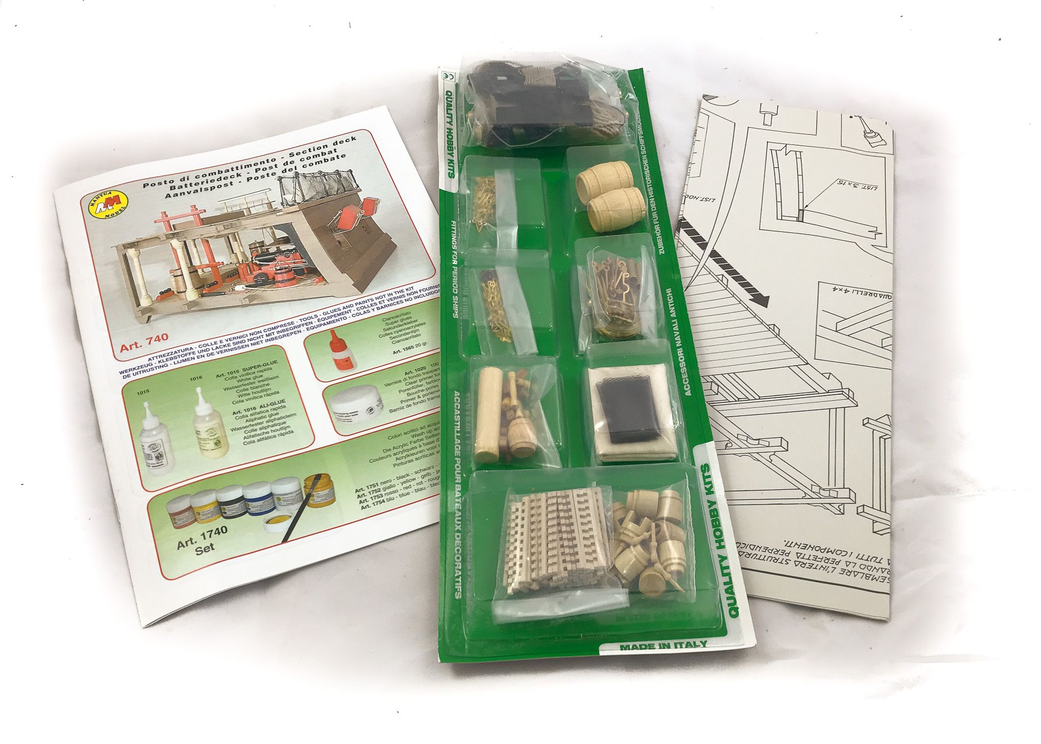 1565-13757-Panart-Section-Between-Decks-and-Gun-Bays-Model-Kit-Panart-740