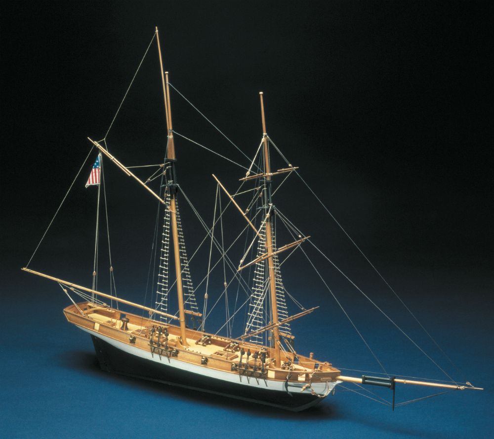 Lynx Baltimore Schooner Model Boat Kit - Panart