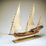 Xebec Model Boat Kit - Amati