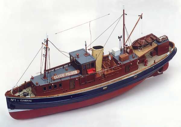 Cumbrae Clyde Pilot Model Boat Kit - Caldercraft