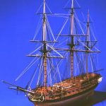 HMS Diana Model Boat Kit - Caldercraft