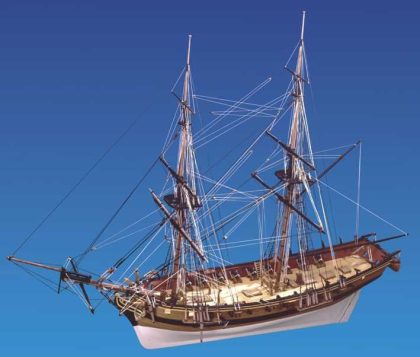 HMS Mars Wooden Model Boat Kit - Caldercraft