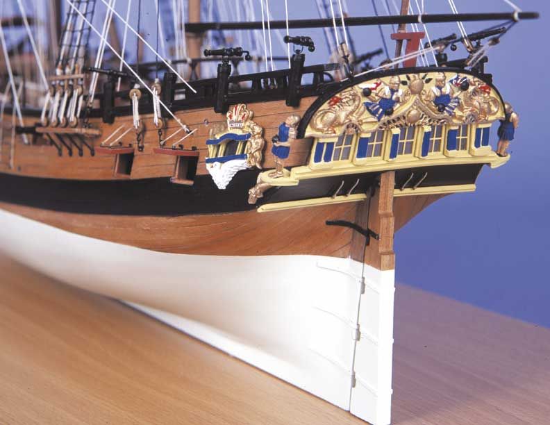 1727-9741-HM-Bomb-Vessel-Granado-Model-Boat-Kit
