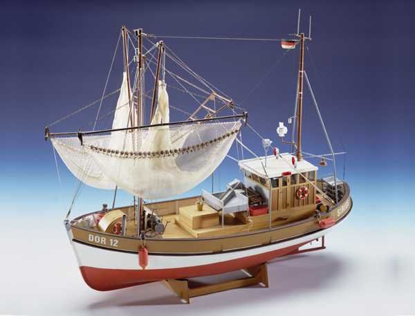 Sirius Wooden Model Boat Kit - Krick