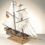 Toulonnaise Model Boat Kit - Corel