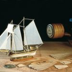 Hannah Schooner in a Bottle Model Boat Kit - Amati