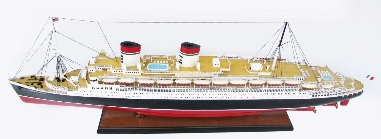 1986-11673-Conte-Di-Savoia-ship-model