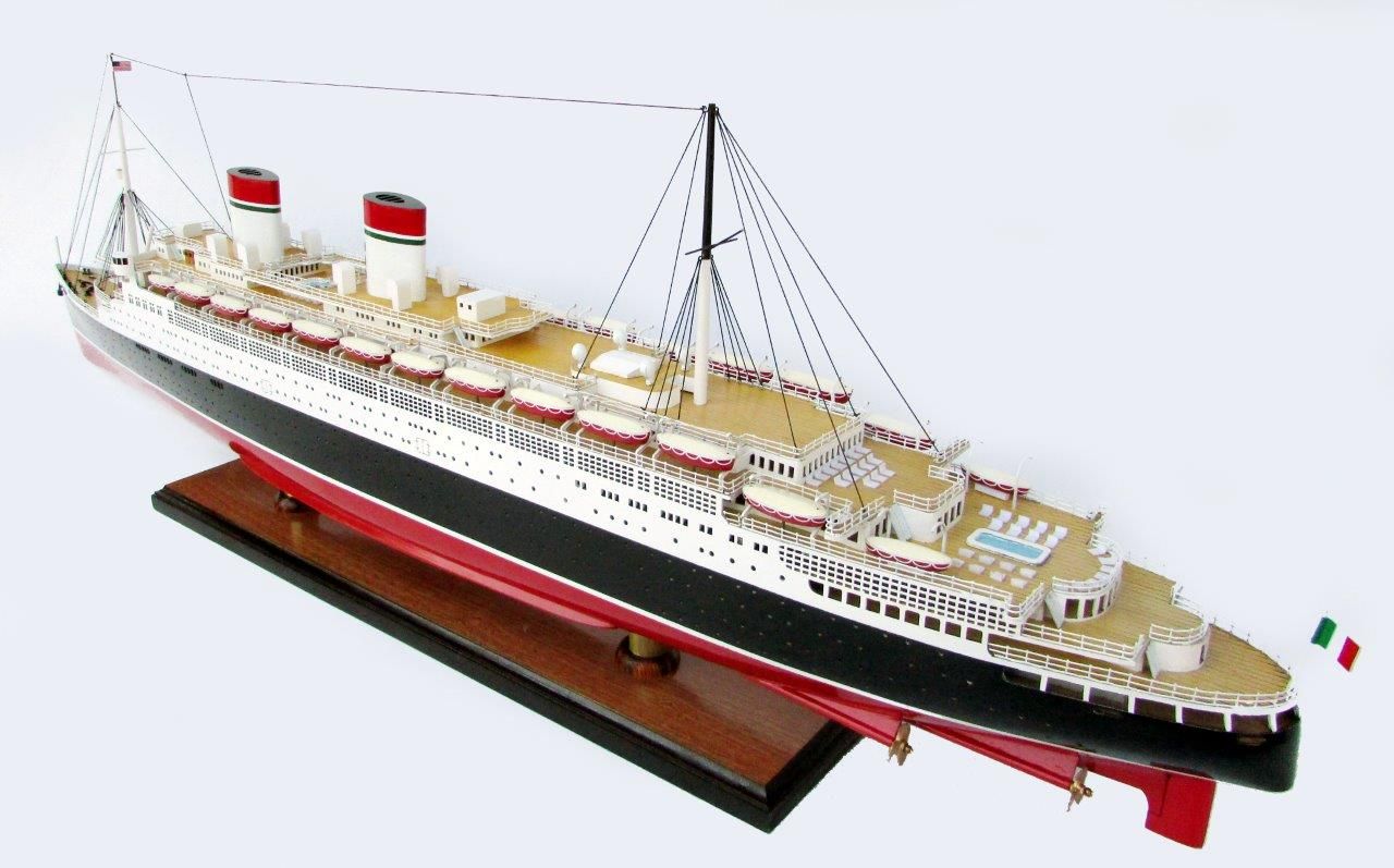 1986-11677-Conte-Di-Savoia-ship-model