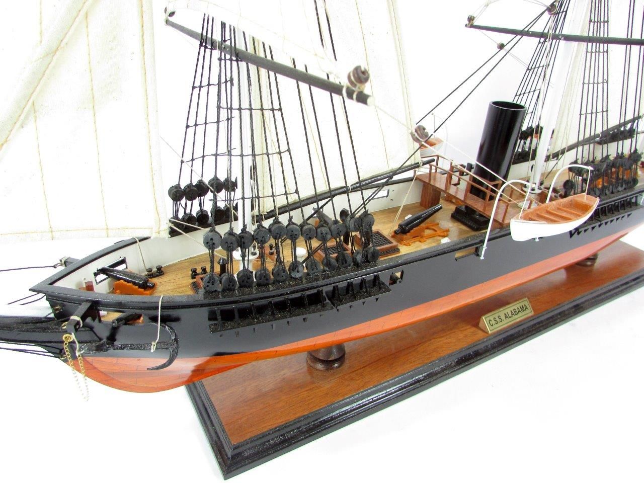 1988-11693-Css-Alabama-ship-model