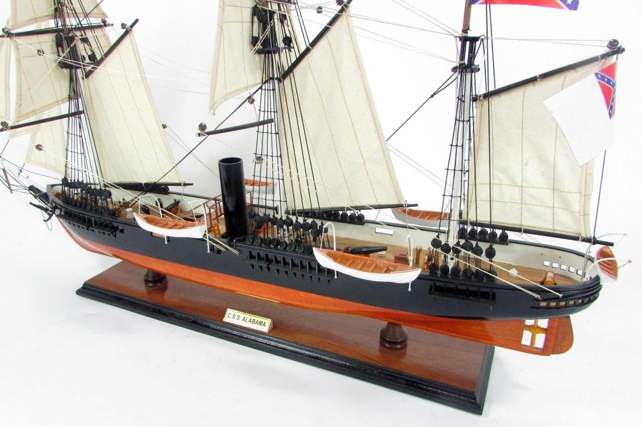 1988-11695-Css-Alabama-ship-model