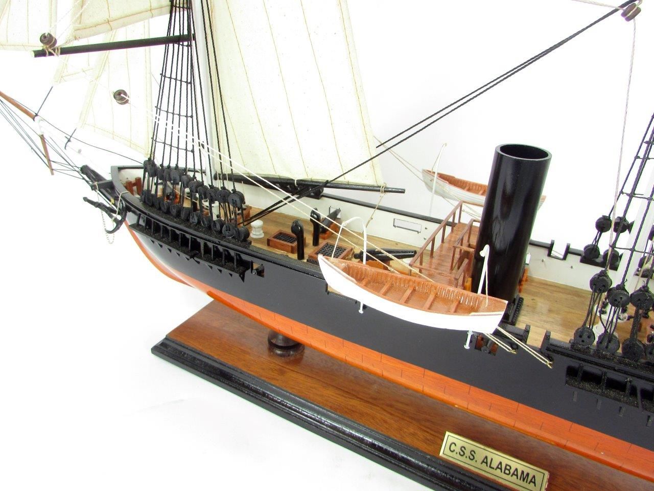 1988-11696-Css-Alabama-ship-model
