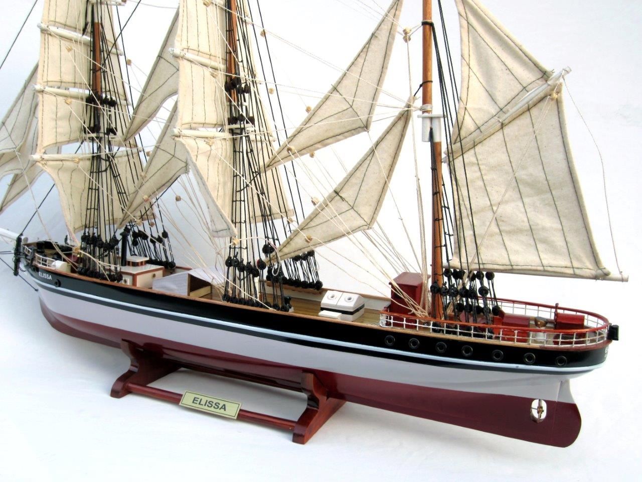 1993-11723-Elissa-Wooden-Model-Ship