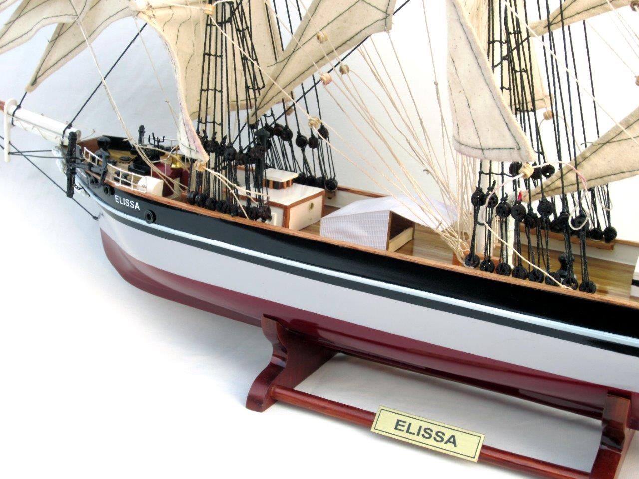 1993-11724-Elissa-Wooden-Model-Ship