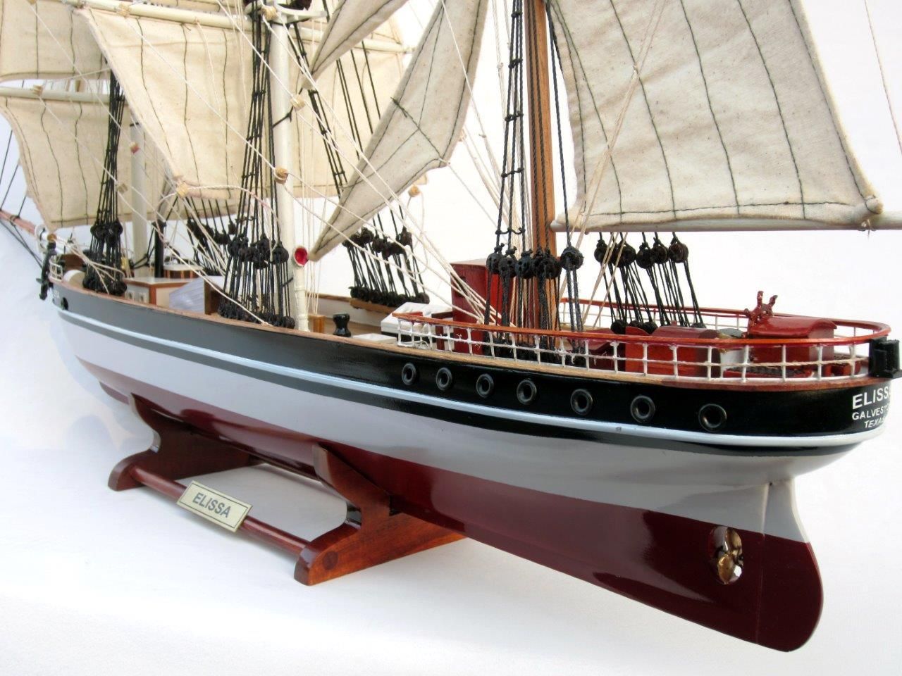 1993-11726-Elissa-Wooden-Model-Ship