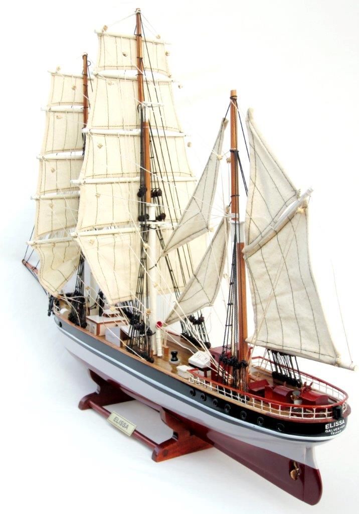 1993-11730-Elissa-Wooden-Model-Ship