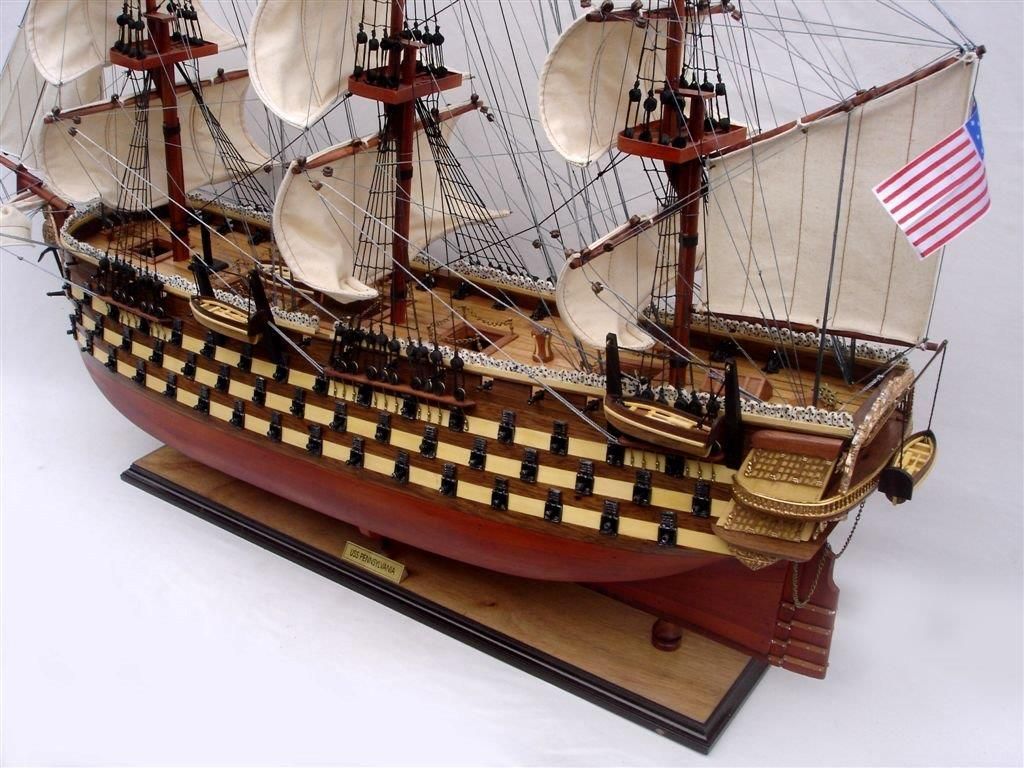 2006-11818-Uss-Pennsylvania-model-boat