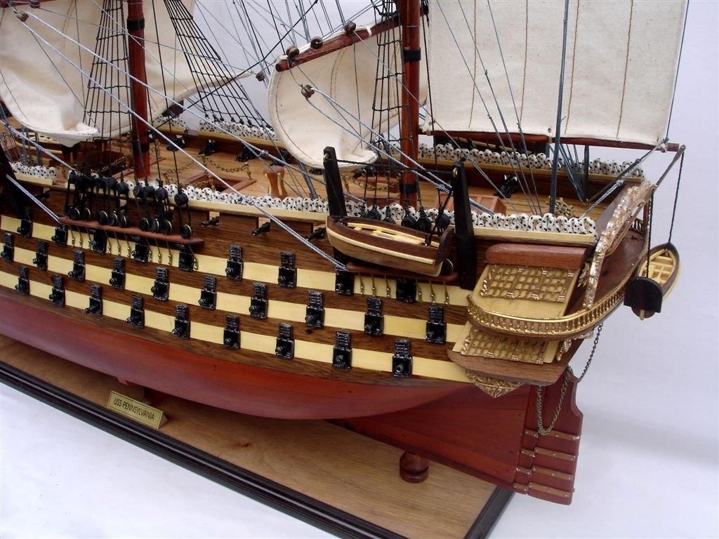 2006-11820-Uss-Pennsylvania-model-boat