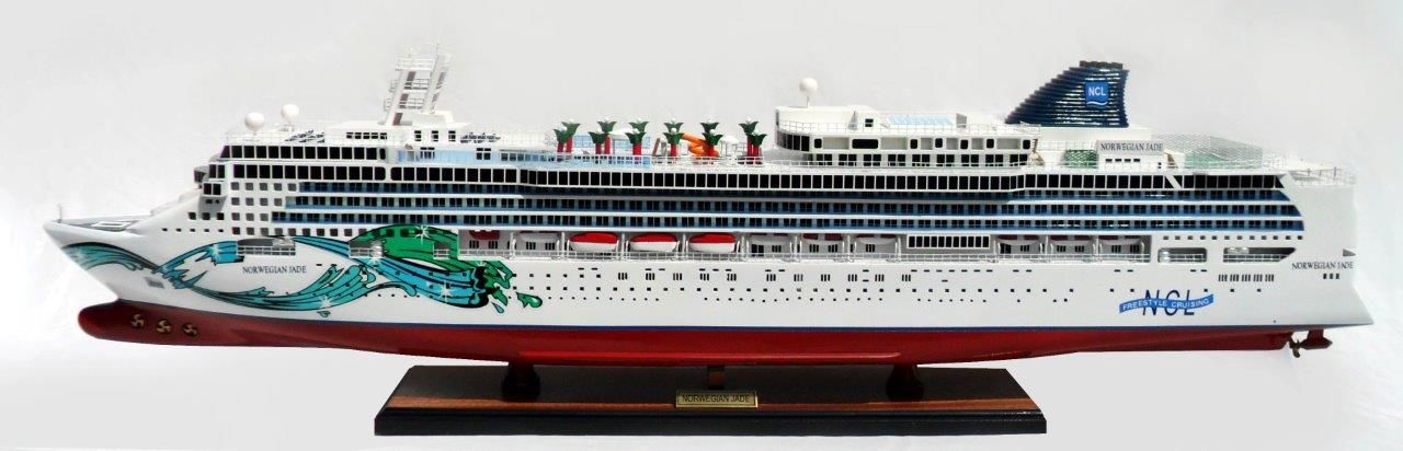 Norwegian Jade Display Ship Model - GN