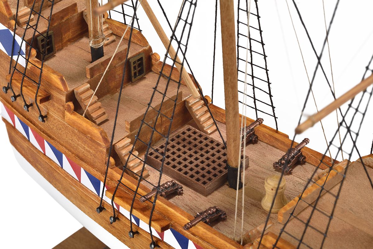 2509-14266-Elizabethan-Galleon-Model-Boat-Kit-60002