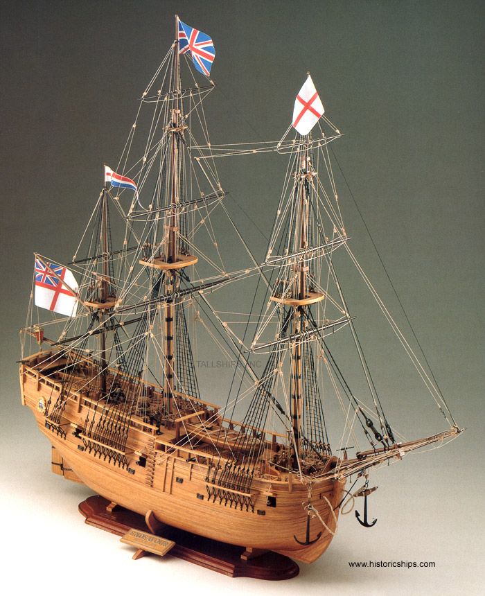 HMS Endeavour Model Boat Kit - Corel