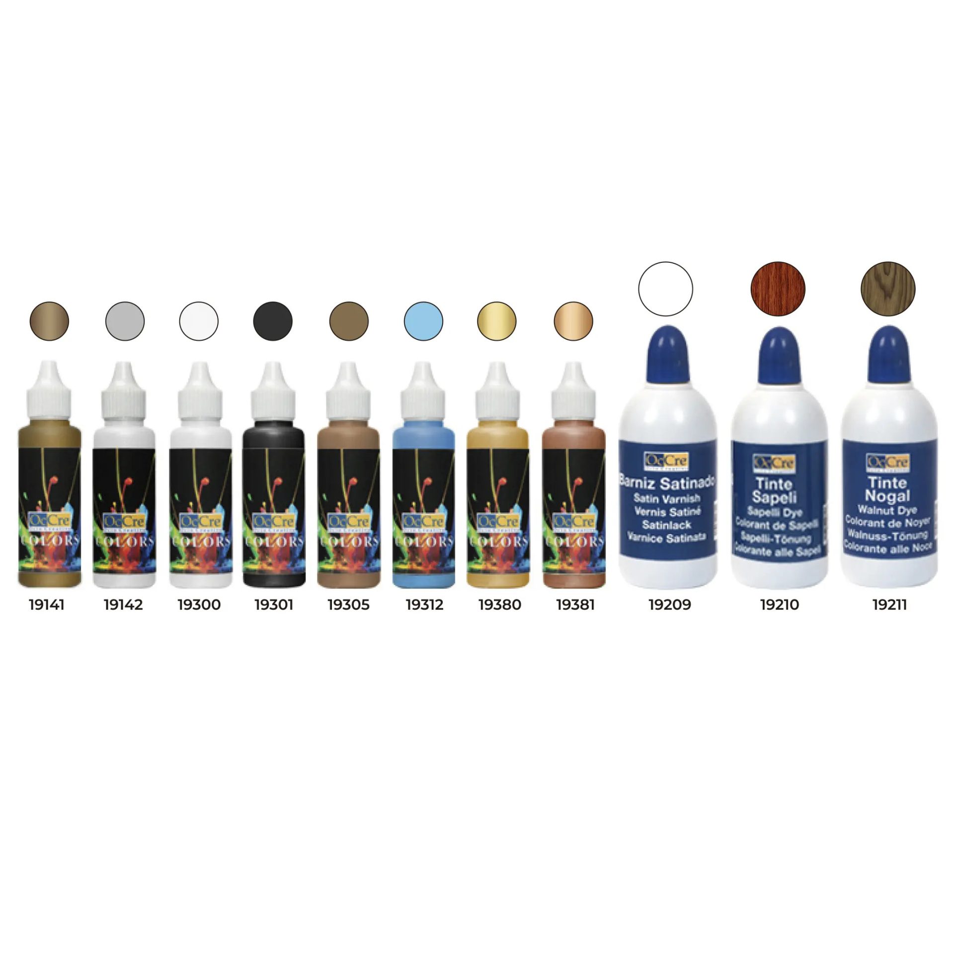 HMS Beagle Acrylic Model Boat Paints - Occre