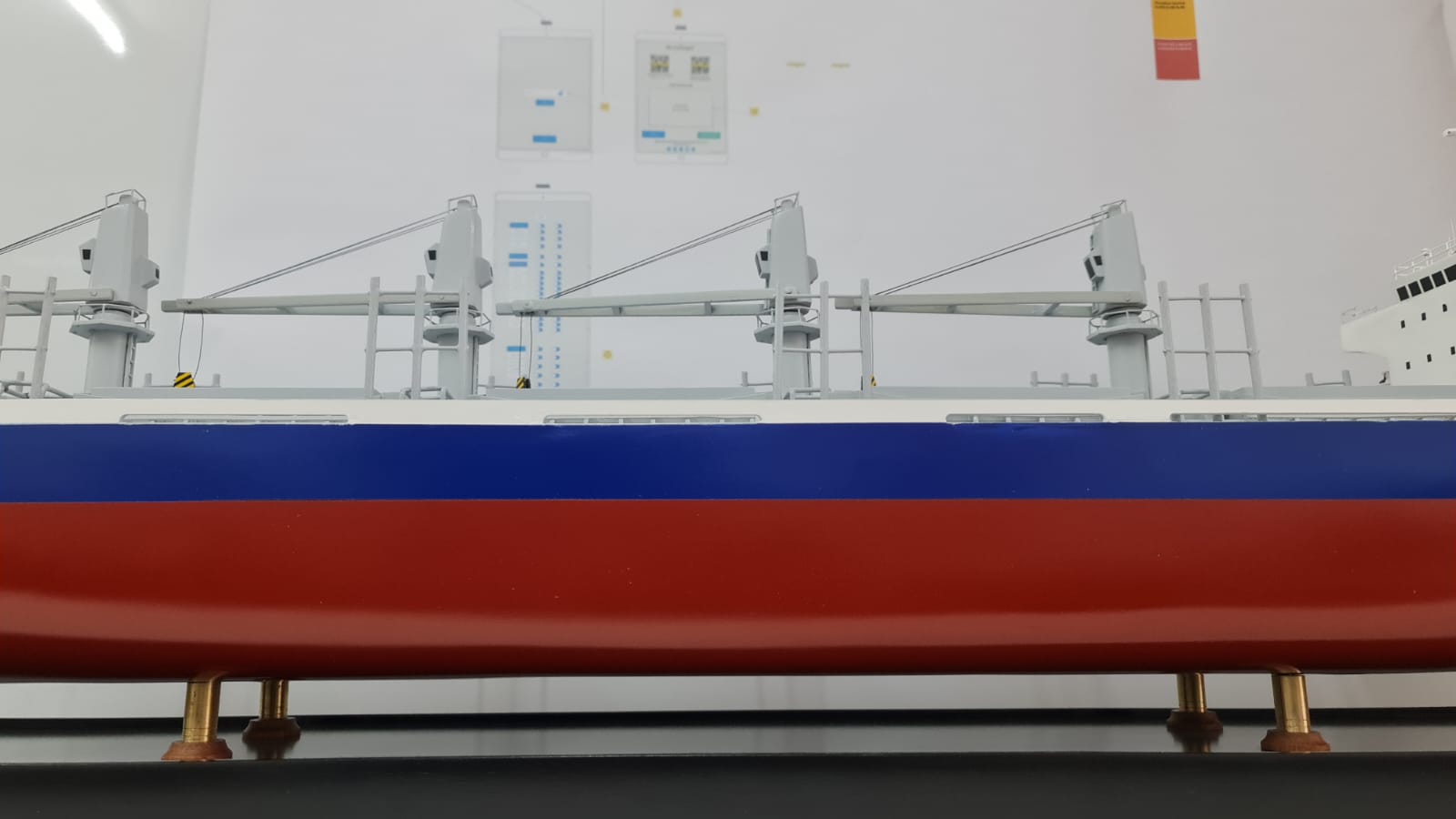 Ansac Grace Bulk Carrier Display Ship Model - Premier Ship Models