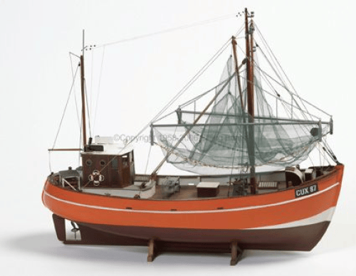 Cux 87 Krabben Kutter Model Boat Kit - Billings Boats