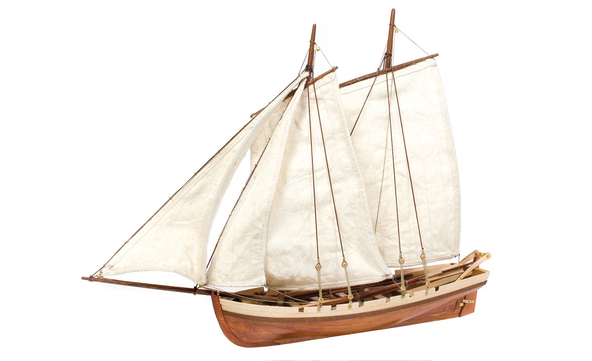 Bounty Launch Model Boat Kit - Occre