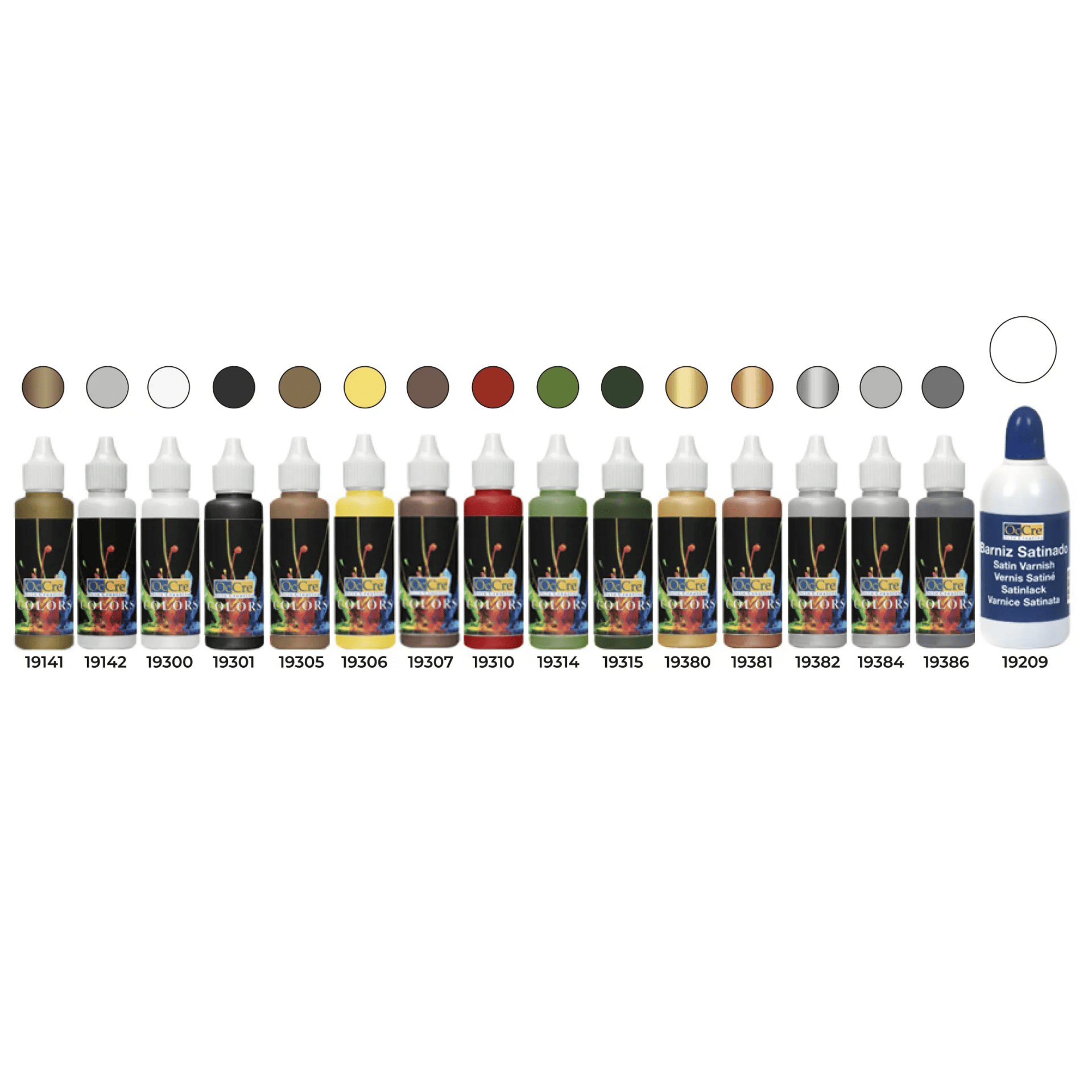 Mississippi Acrylic Model Boat Paints - Occre